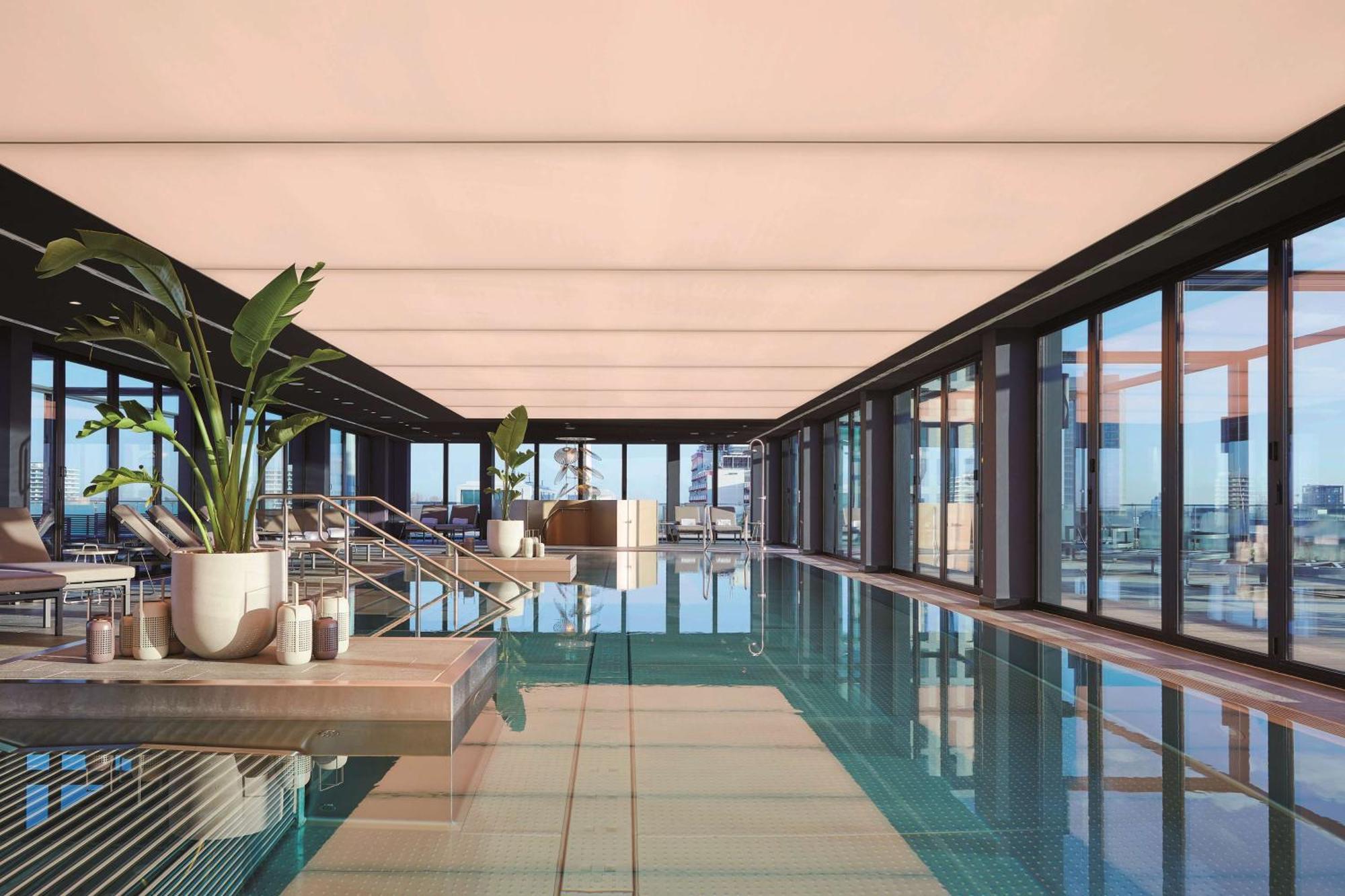 Andaz Munich Schwabinger Tor, By Hyatt Hotel Kültér fotó The pool at the 101st floor